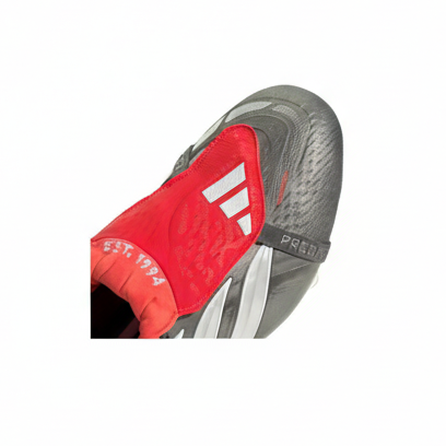 Predator Elite FT FG - Iron Metal/White