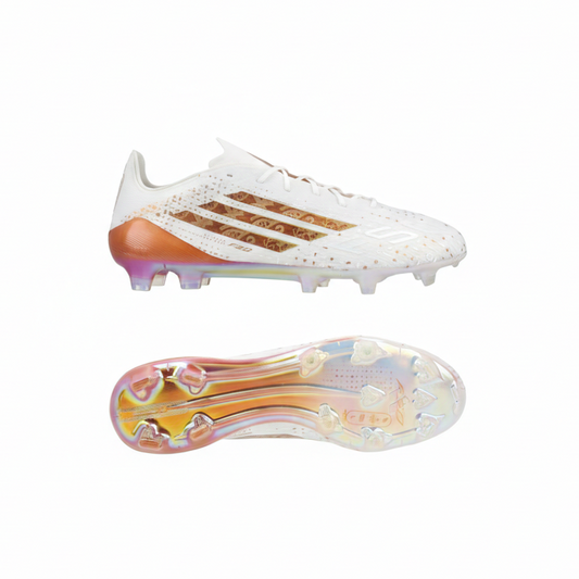 F50 Elite Salah FG White / Gold