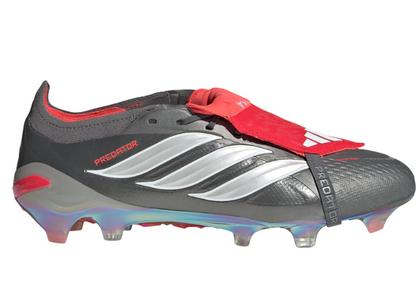 Predator Elite FT FG - Iron Metal/White