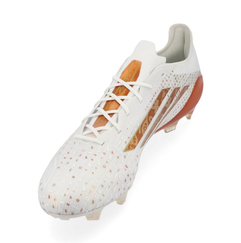 F50 Elite Salah FG White / Gold