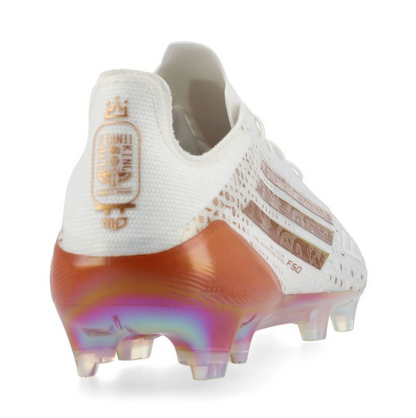 F50 Elite Salah FG White / Gold